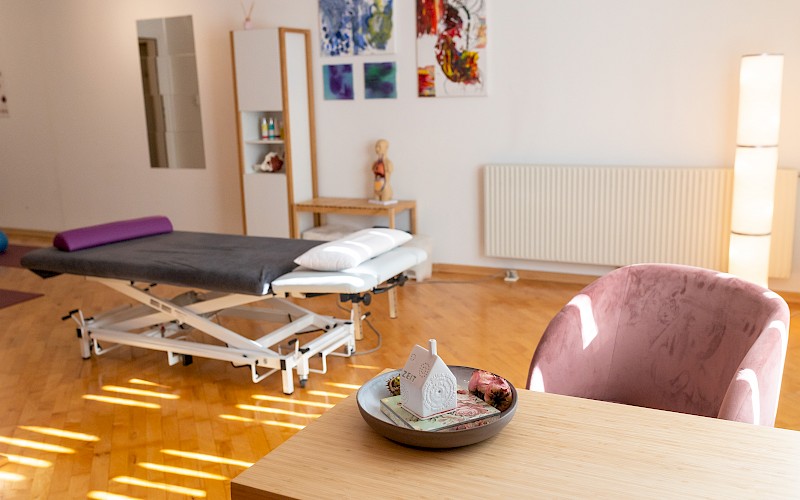 Trainingsbereich mit Ausstattung