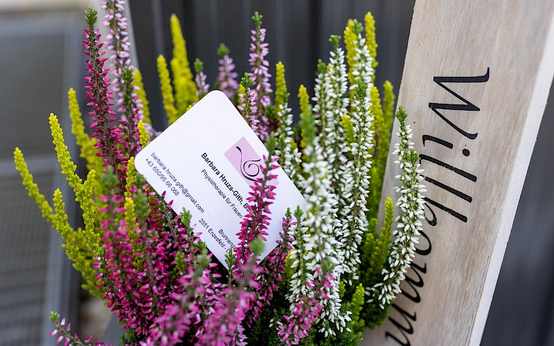 Wartebereich der Physiotherapie-Praxis